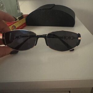 Dior Black and Gold Sunglasses